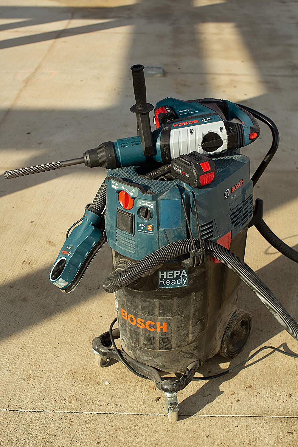 Bosch GBH18V-45CK24 Profactor 18V Hitman Connected-Ready SDS-max 1-7/8" Rotary H - Picture 7 of 16