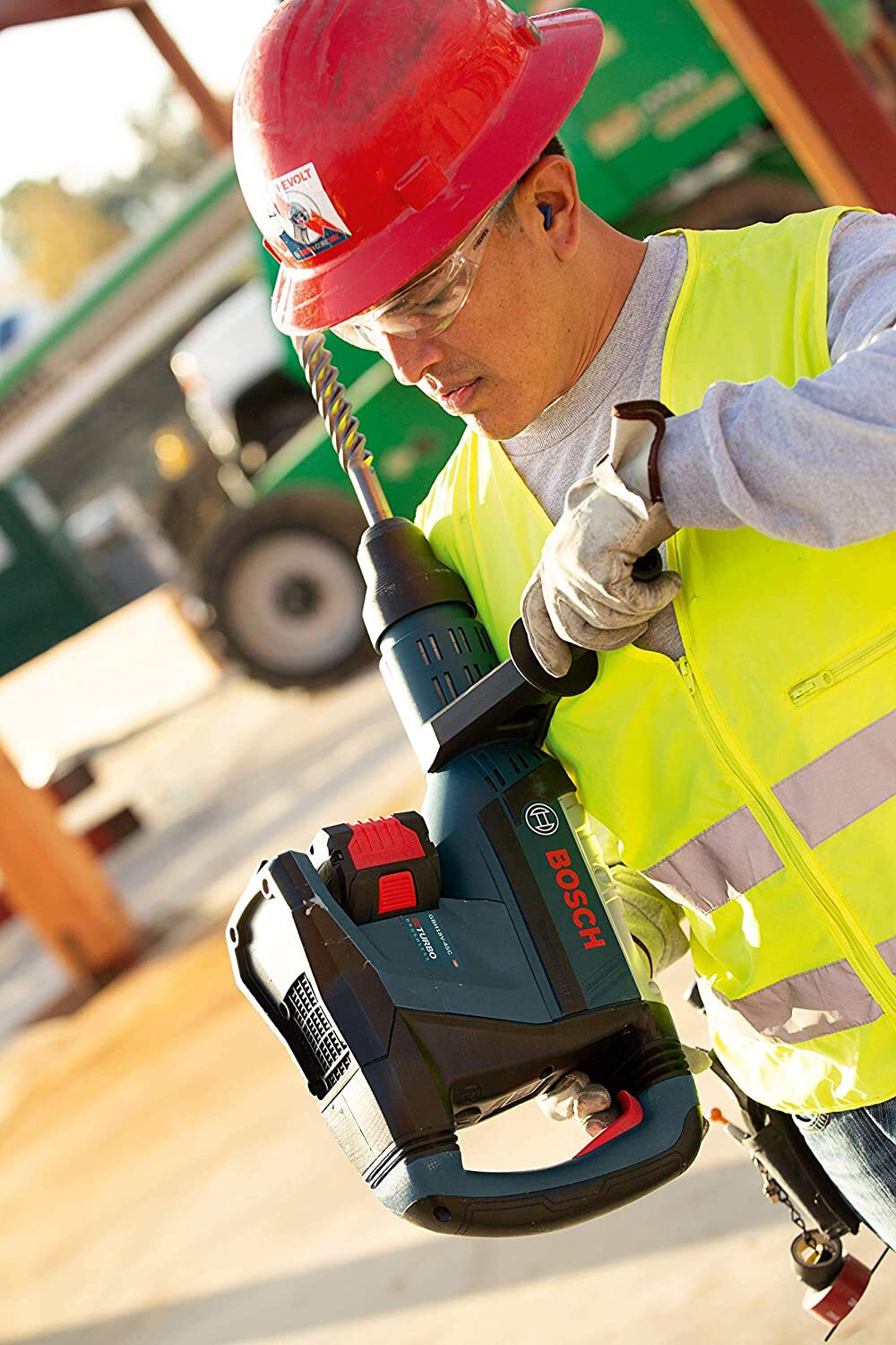 Bosch GBH18V-45CK24 Profactor 18V Hitman Connected-Ready SDS-max 1-7/8" Rotary H - Picture 8 of 16