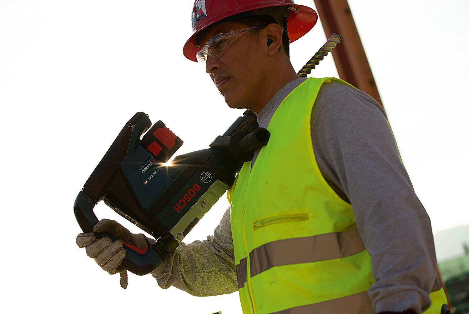 Bosch GBH18V-45CK24 Profactor 18V Hitman Connected-Ready SDS-max 1-7/8" Rotary H - Picture 9 of 16