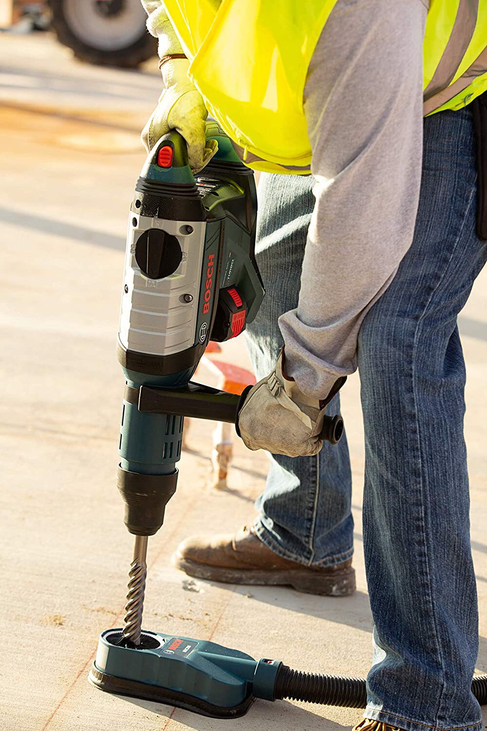 Bosch GBH18V-45CK24 Profactor 18V Hitman Connected-Ready SDS-max 1-7/8" Rotary H - Picture 10 of 16