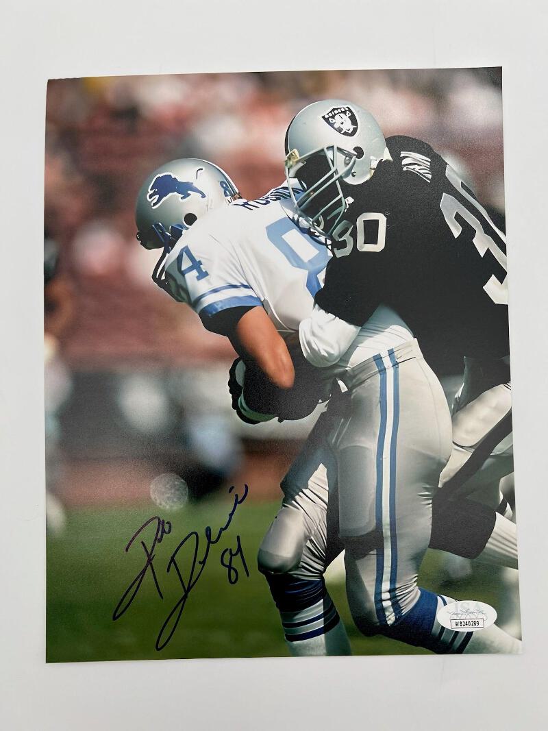 Rob Rubick Autographed 8x10 Detroit Lions Photo JSA CoA | eBay