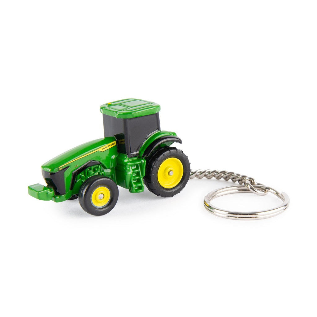John Deere 8R 410 Tractor Keychain