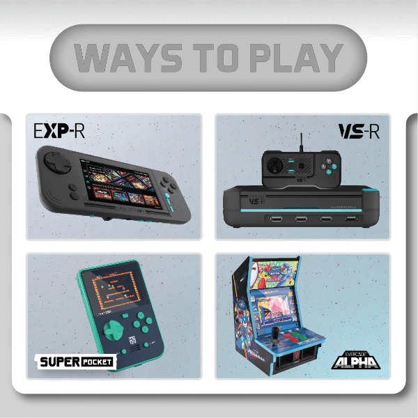 据え置き型レトロゲーム機「Evercade VS-R」トゥームレイダー 据え置き型レトロゲーム機「Evercade VS-R」トゥームレイダー