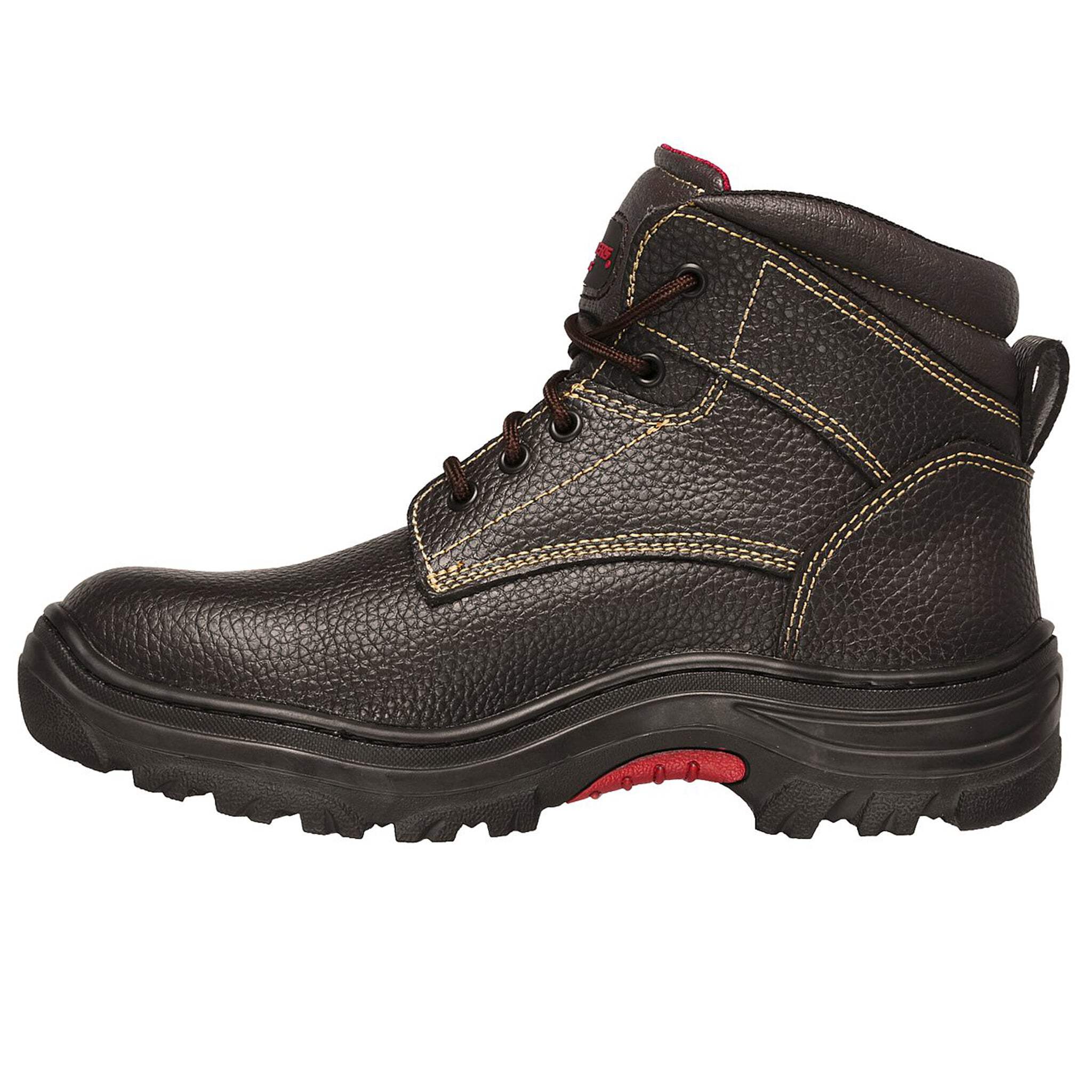 Skechers soft toe work best sale boots