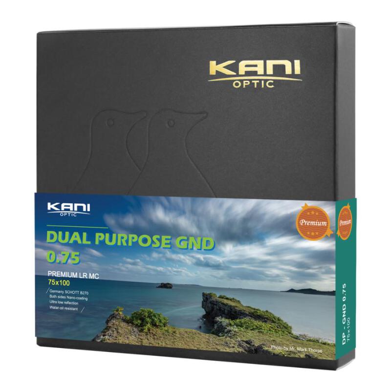 フィルター KANI  Premium LR Dual Purpose GND0.75 KANI Premium LR MC Dual Purpose GND 0.75 Filter (75mm X