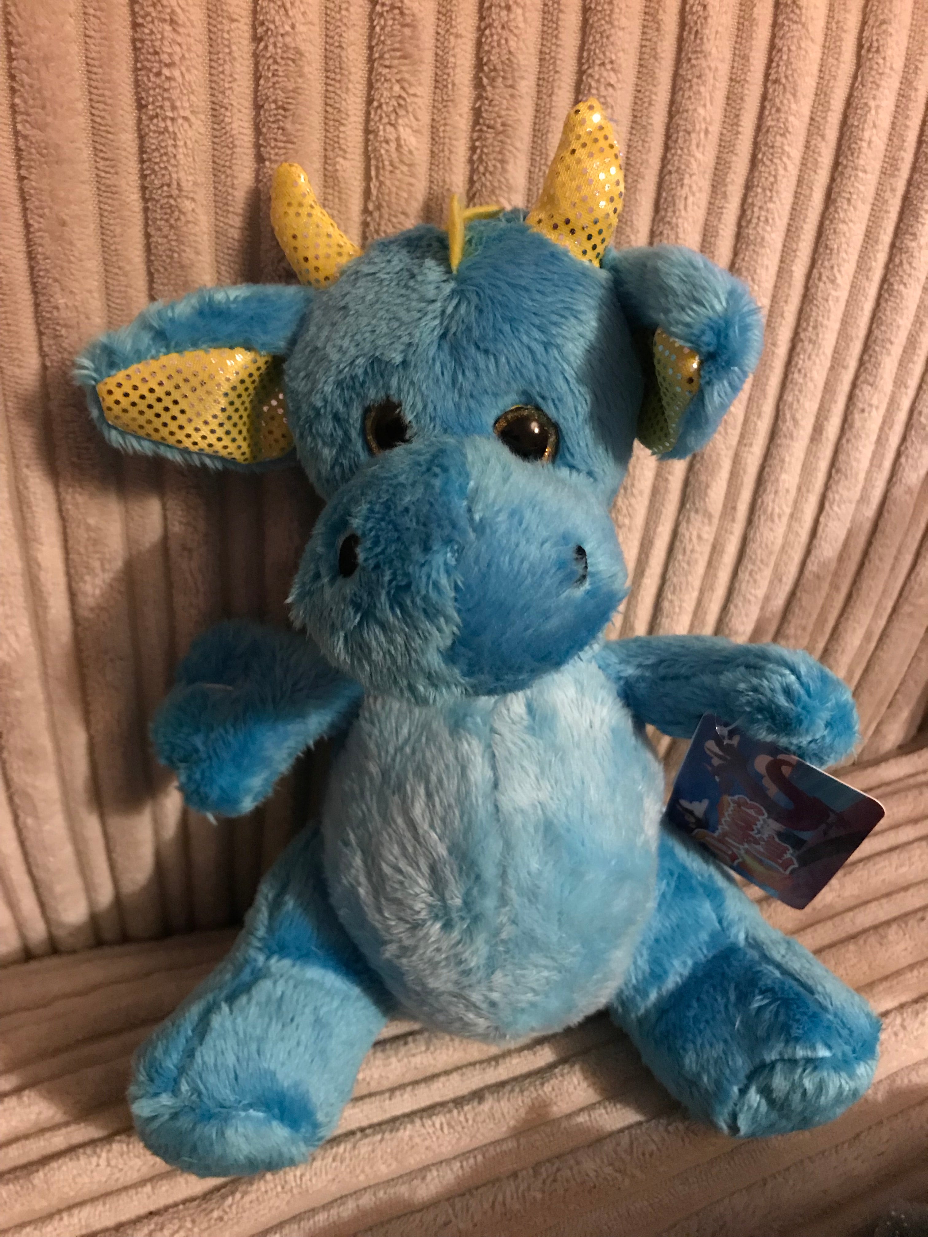 blue dragon plush
