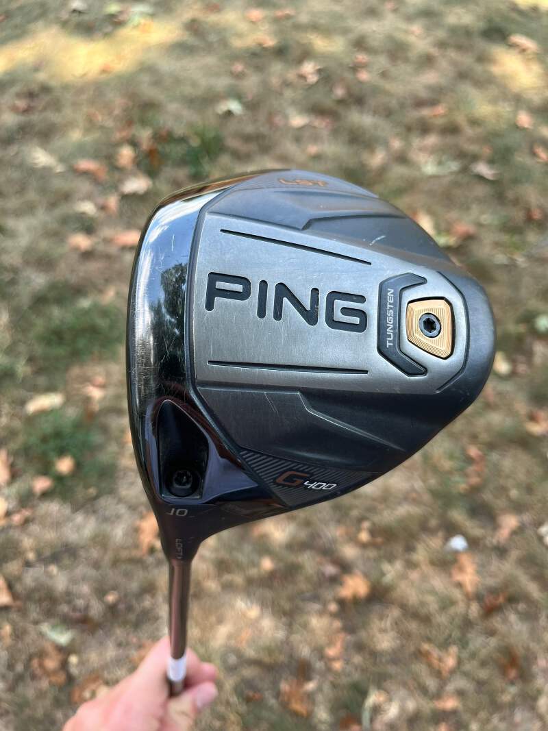 Ping G400 LST Driver 10° Hzrdus T1100 Extra Stiff Flex Lefty
