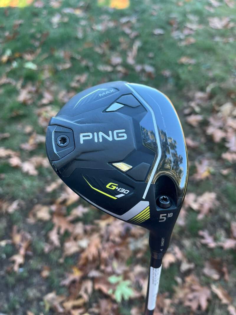 Ping G430 Max 5-Wood 18° Alta CB Black 65 Regular Flex 42″ NICE | eBay