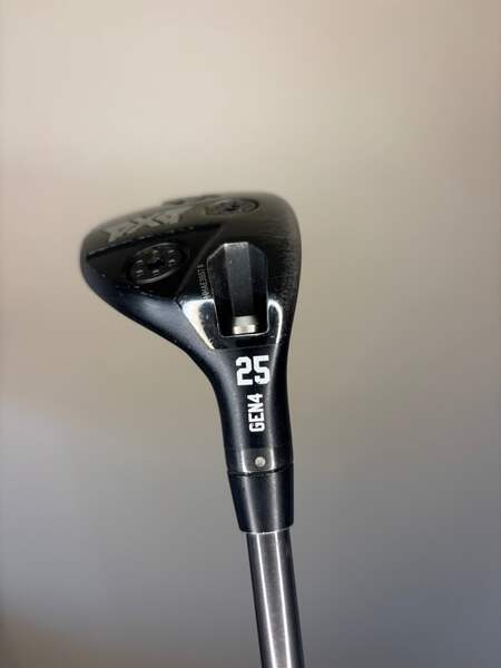 PXG 0317 X Gen4 5 Hybrid 25° EvenFlow Riptide Regular Flex 39.5