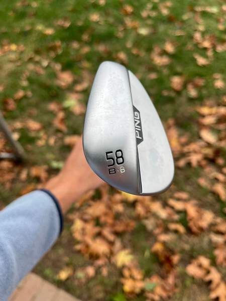 Ping s159 Lob Wedge 58° / 8 Black Dot Z-Z 115 Wedge Flex 35.25