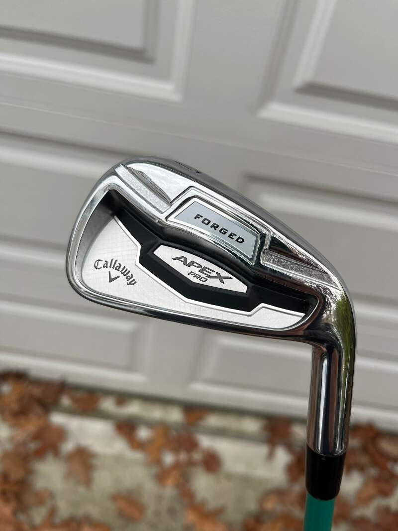 Callaway Apex Pro 16 7-Iron Project X Rifle Stiff Flex 37″ NICE | eBay