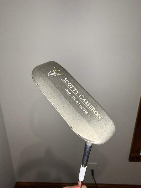 Scotty Cameron Pro Platinum Del Mar Three Putter 35″ READ | eBay