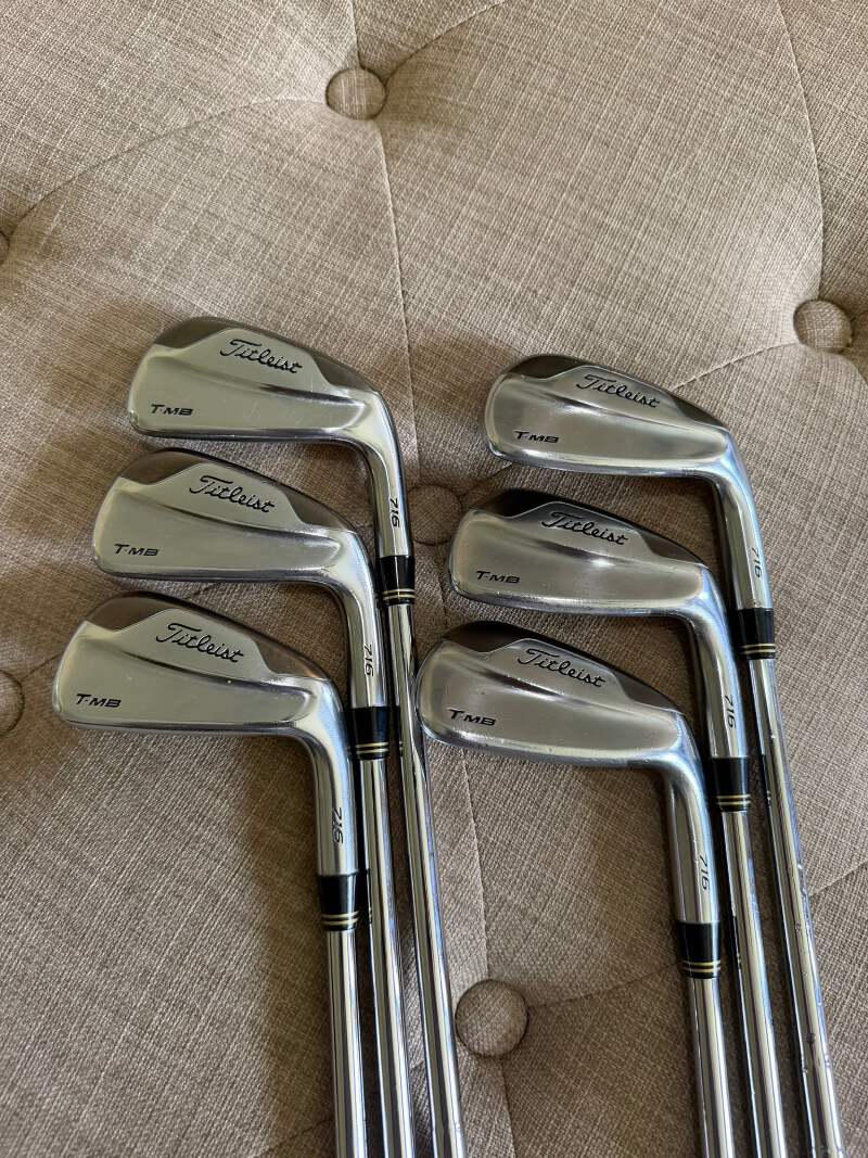 Titleist T-MB アイアン 716 ４番　KBS TOUR Titleist 716 T-MB Iron Set 5-PW KBS Tour V Stiff Flex Standard