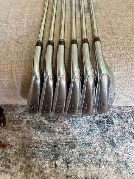 Titleist 716 T-MB Iron Set 5-PW KBS Tour V Stiff Flex Standard