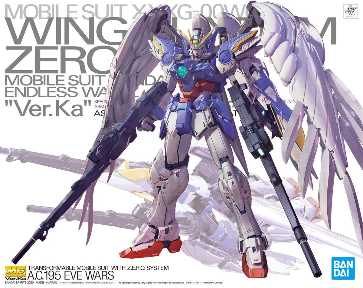 Bandai 1/100 MG Gundam Wing Zero EW Ver. Ka 5060760 | eBay