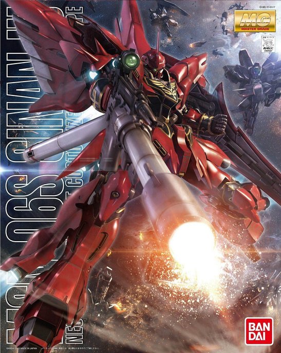 Bandai 1/100 MG MSN-06S Sinanju 5061609 | eBay