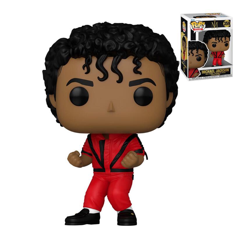 FUNKO POP! ROCKS: Michael Jackson Thriller Vinyl Toy Figure