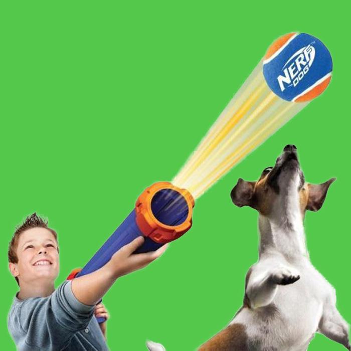 nerf dog medium tennis ball blaster
