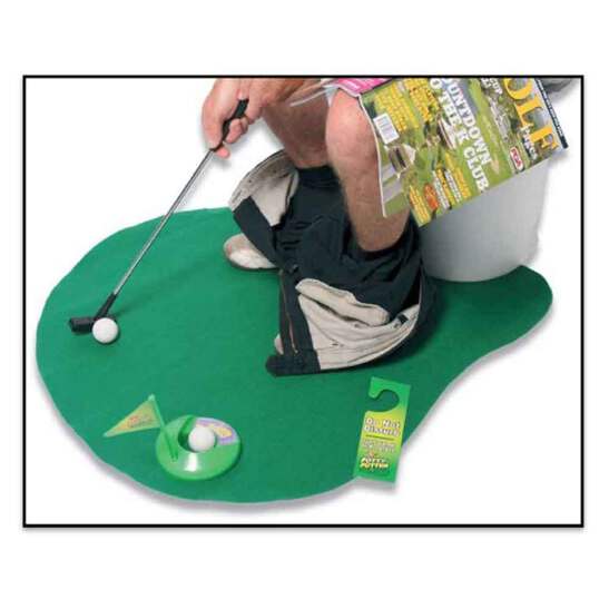 Toilet Time Bathroom Golf Putting Set 5060113895233 Ebay