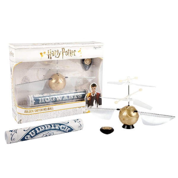 Harry Potter Golden Snitch Remote Control Flying Heliball Drone