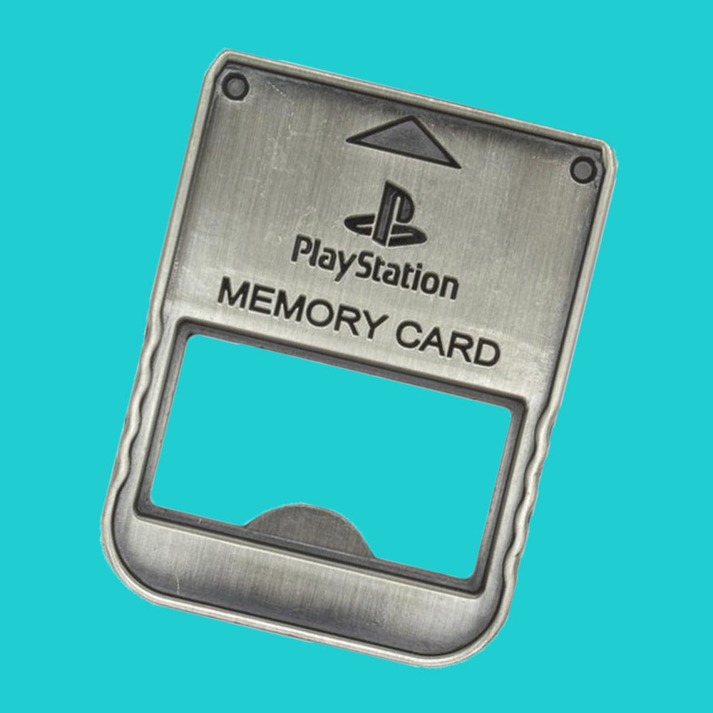 playstation memory card bottle opener
