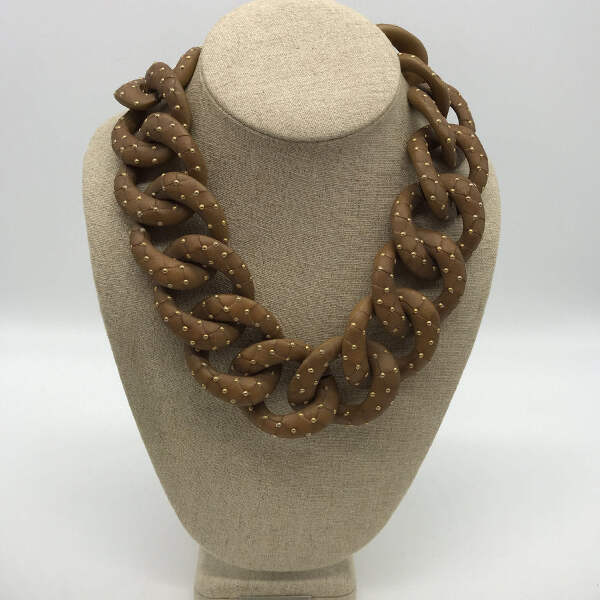 Pono Tan Statement Necklace Ebay