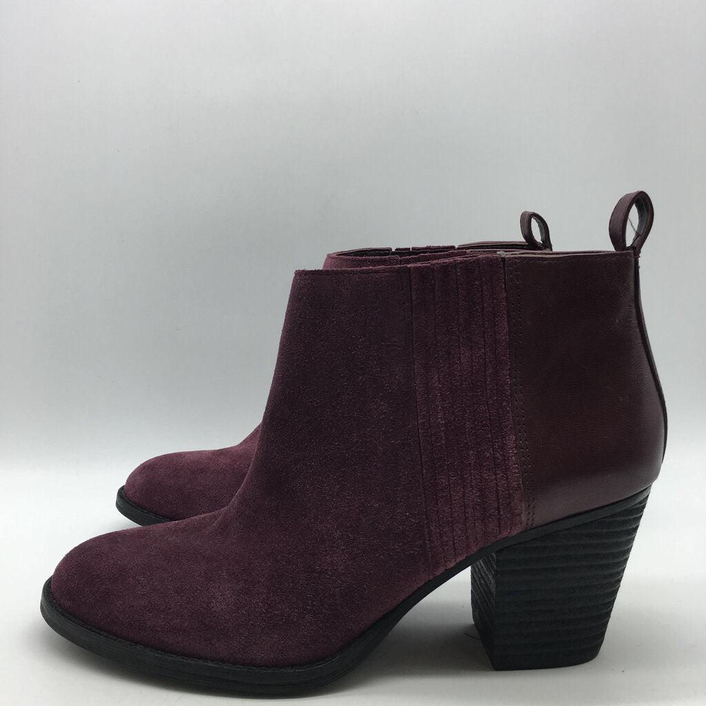 lavender suede boots