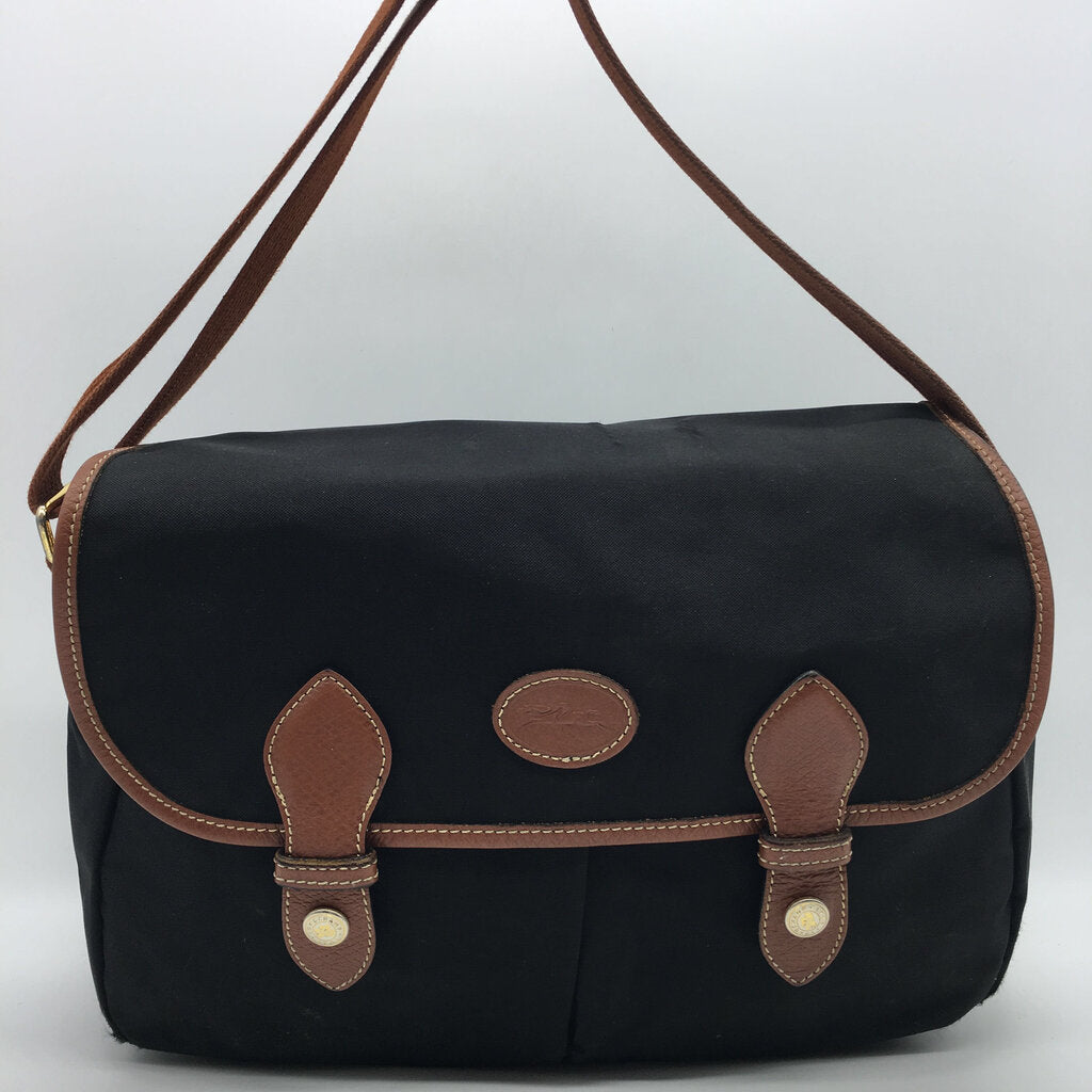 longchamp nylon shoulder bag