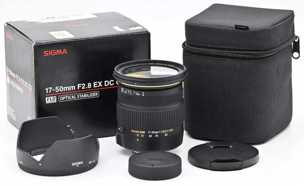 OPEN BOX EXCELLENT * Sigma 17-50mm f/2.8 EX DC OS HSM Lens for