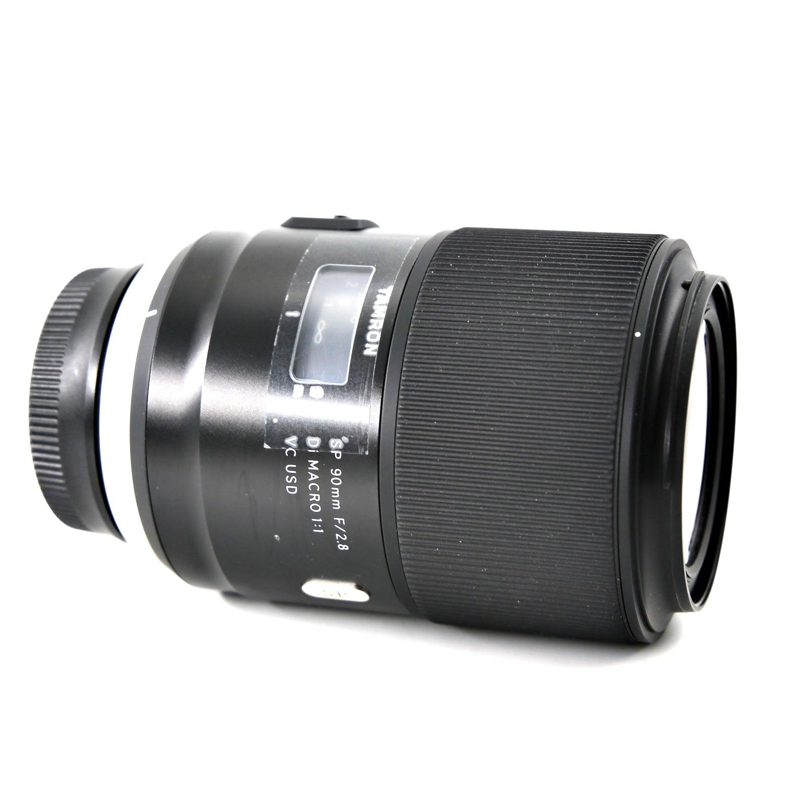 REFURB *** Tamron SP 90mm f/2.8 Di Macro 1:1 VC USD Lens for REFURB *** Tamron SP 90mm f/2.8 Di Macro 1:1 VC USD Lens for