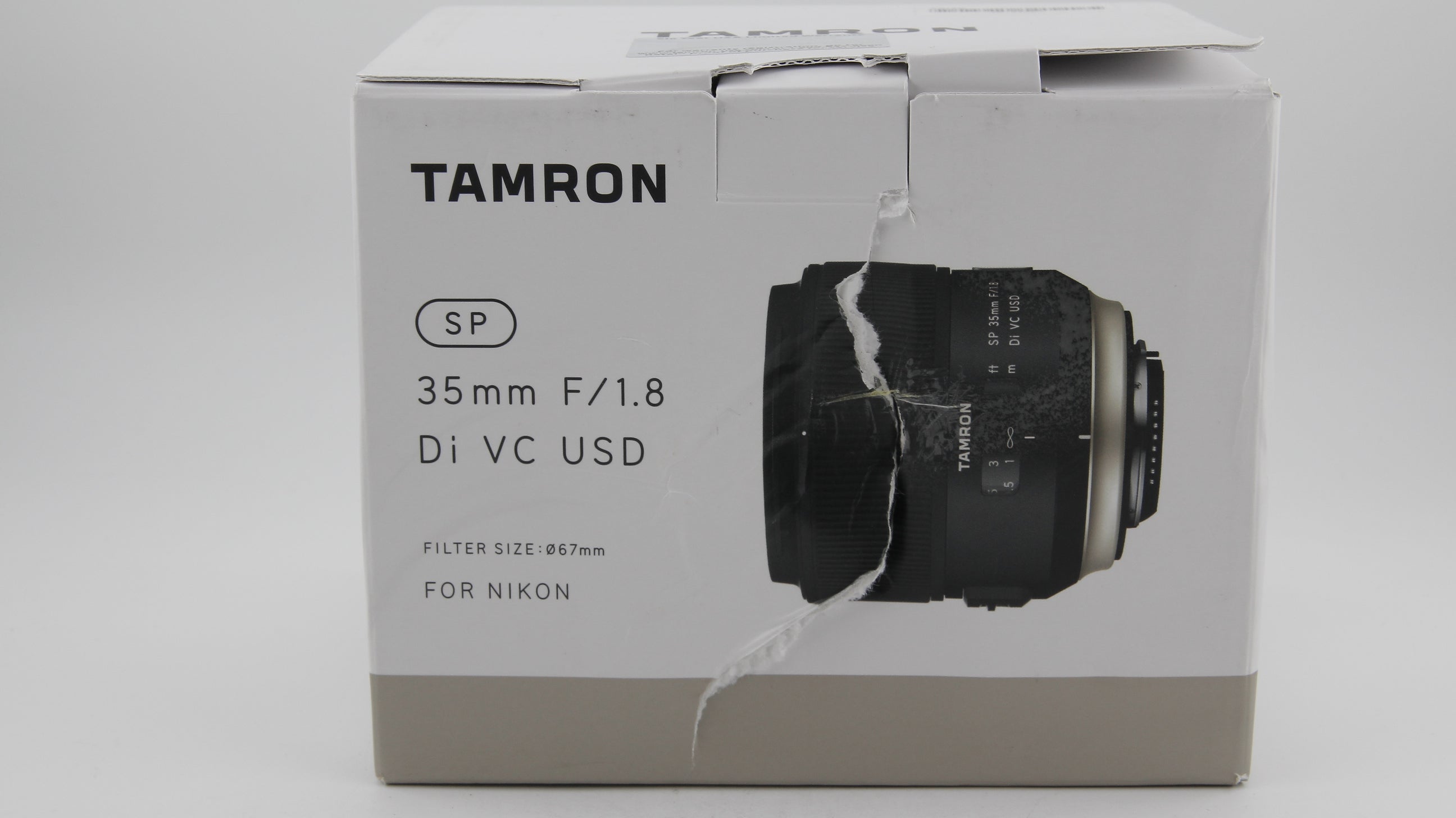 OPEN BOX * Tamron SP 35mm f/1.8 Di VC USD Lens for Nikon F | eBay