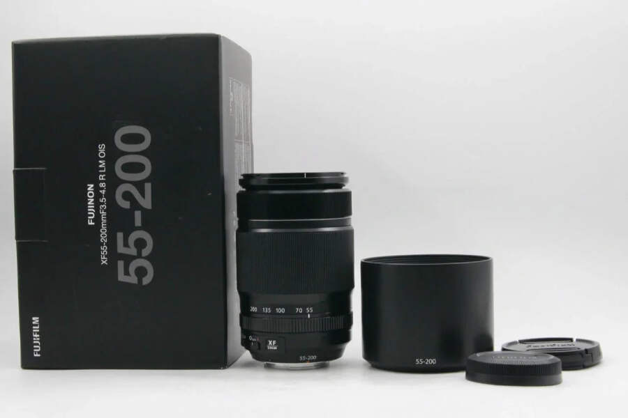OPEN BOX EXCELLENT * FUJIFILM XF 55-200mm f/3.5-4.8 R LM OIS Lens 