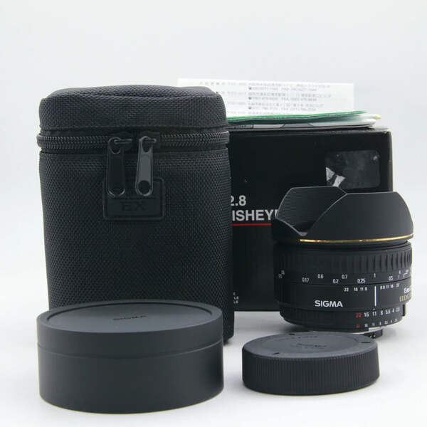 OPEN BOX EXCELLENT * Sigma 15mm f/2.8 EX DG Diagonal Fisheye Lens