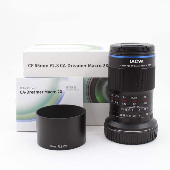 OPEN BOX EXCELLENT * Laowa 65mm f/2.8 2x Ultra Macro APO Lens for