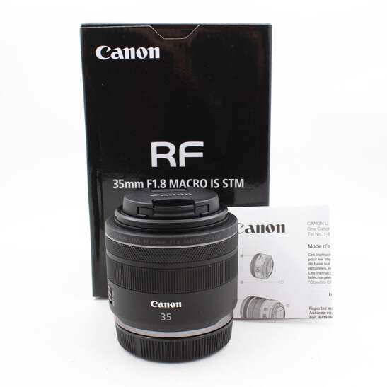 OPEN BOX EXCELLENT * Canon RF 35mm f/1.8 IS Macro STM Lens