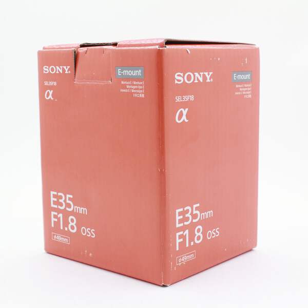 OPEN BOX EXCELLENT * Sony E 35mm f/1.8 OSS Lens | eBay