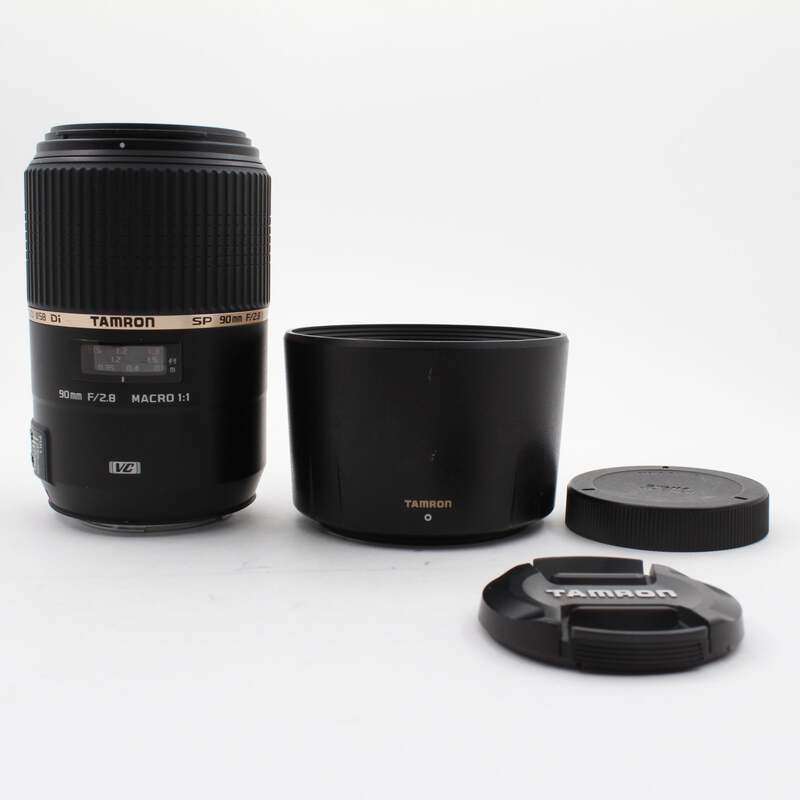 USED * Tamron SP 90mm f/2.8 1:1 Macro USD Di VC Lens Canon
