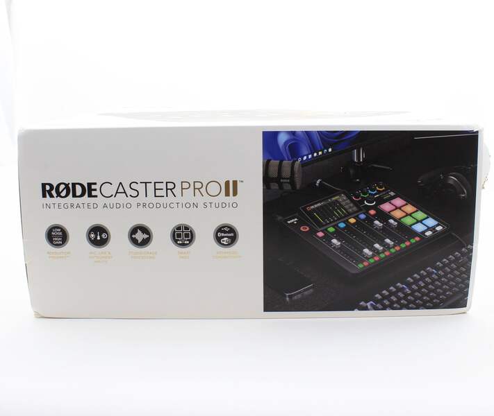 OPEN BOX EXCELLENT * RODE RODECaster Pro II Integrated Audio