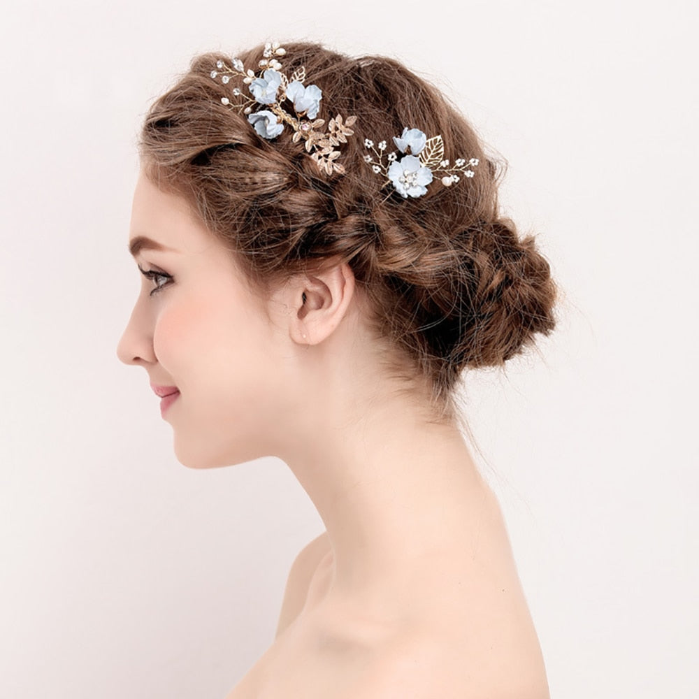 flower hair accessories for prom