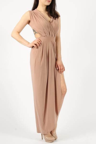 slinky maxi dress