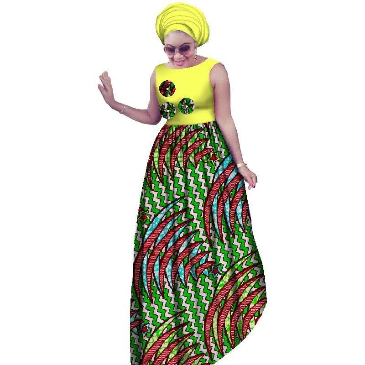 long dress kitenge fashion