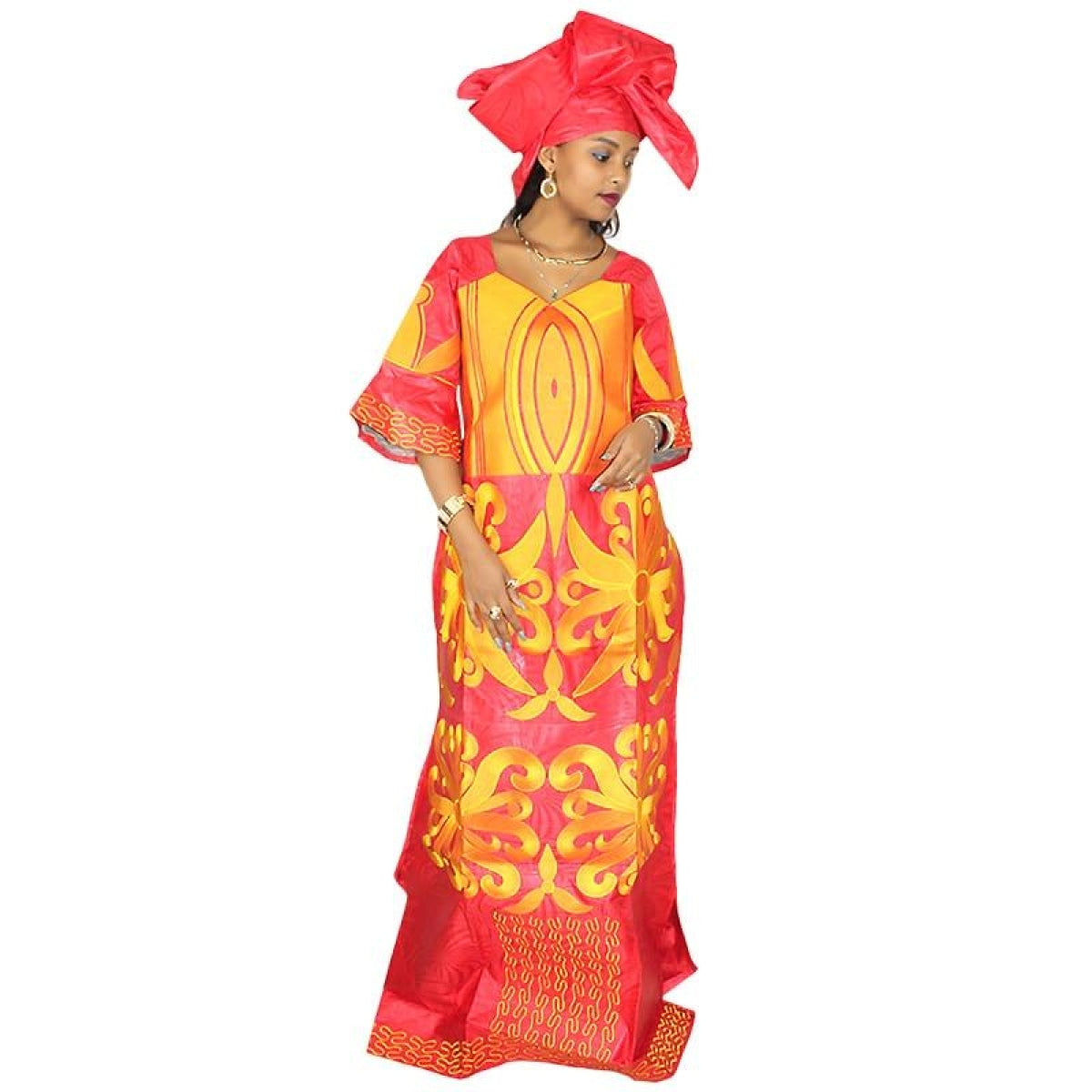 african embroidery dresses