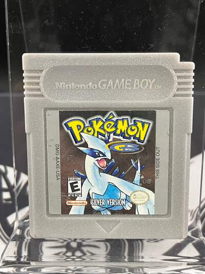 Pokemon: Silver Version GBC (Game Boy Color, 2000) *New Battery* Authentic