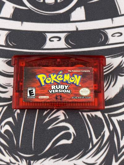 Pokemon Ruby Version GBA (Game Boy Advance 2003) New Battery Authentic Cartridge