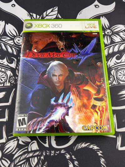 Devil May Cry 4 (Microsoft Xbox 360, 2008) Complete CIB - TESTED WORKS