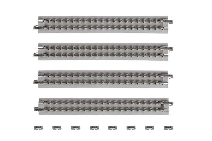 Kato 20-016 N Gauge Unitrack (S186P) Straight Open Pit Track