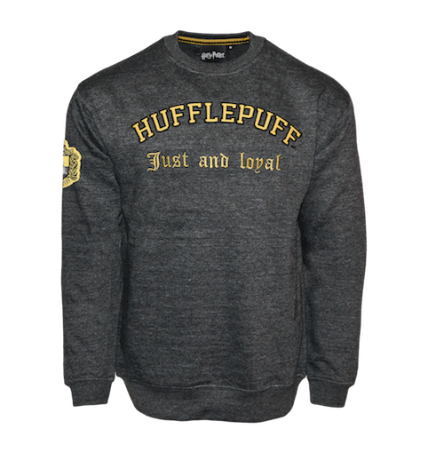 hufflepuff sweatshirt grey