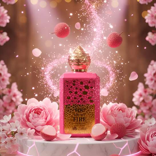 香水(ユニセックス) Pink Blush Zakat You Are My Fire Pink Blush Eau De Parfum 100 ML/3.4 OZ Spray
