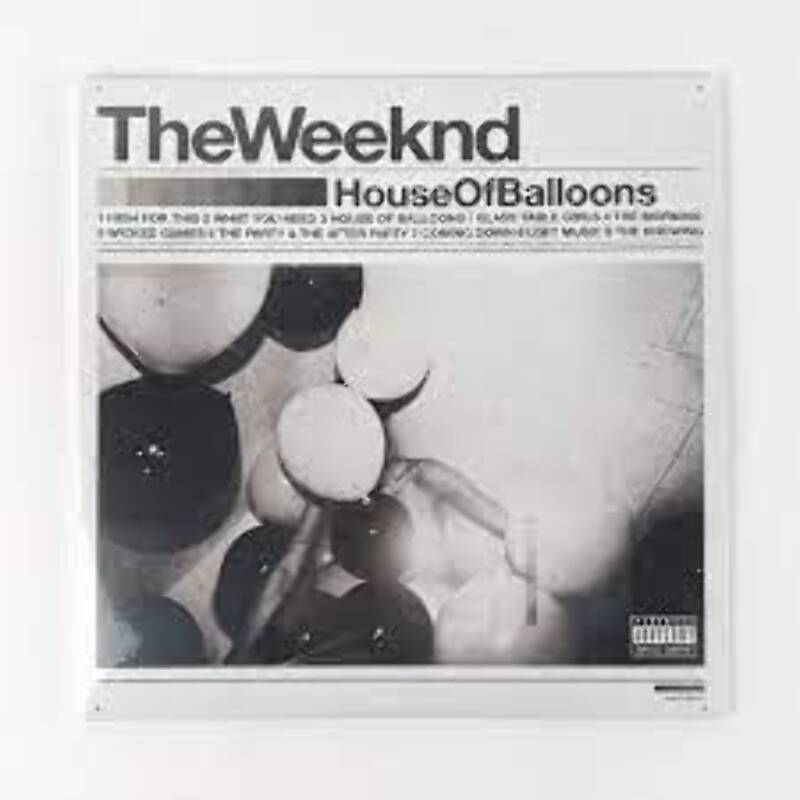 The Weeknd House Of Balloons LPザ・ウィークエンド The Weeknd - The Weeknd-House Of Balloons [2 LP]LP - uDiscover Music