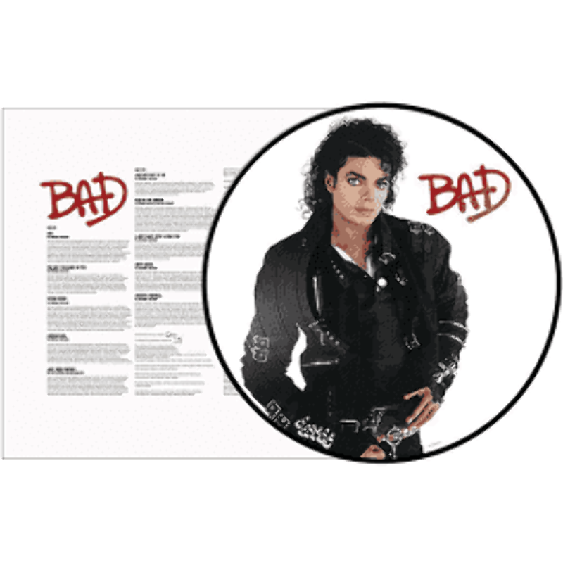 Michael Jackson - Bad - Picture Disc LP | eBay